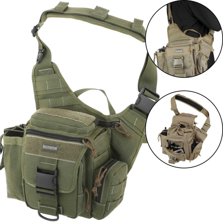 Тактическая сумка MAXPEDITION Jumbo Versipack 7,4L, OD Green, 0412G
