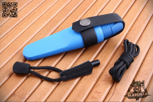Нож Morakniv Eldris, Шнурок, Огниво, Синий - купить в интернет-магазине Blademan