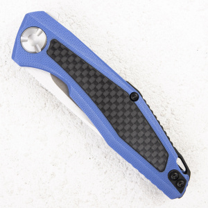Нож Kershaw Atmos, 8Cr13MoV, G10/Carbon Blue, 4037BLU Нож Kershaw Atmos, 8Cr13MoV, G10/Carbon Blue, 4037BLU