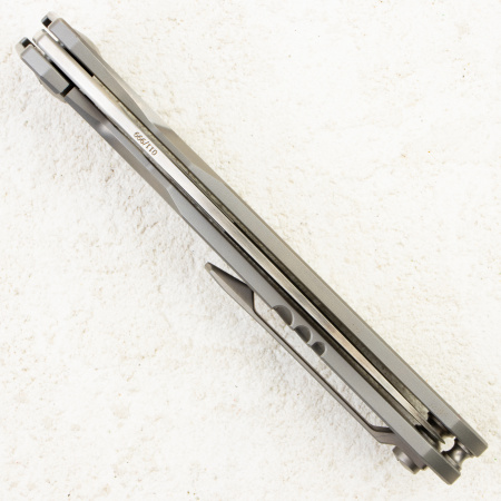 Mr.Blade Keeper NO SHNUR NO PARTY, M390, Titanium Metallic Mr.Blade Keeper NO SHNUR NO PARTY, M390, Titanium Metallic