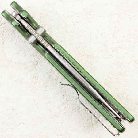 Нож QSP Kali, Stonewashed 14C28N, Aluminium Green, QS159-E1 Нож QSP Kali, Stonewashed 14C28N, Aluminium Green, QS159-E1