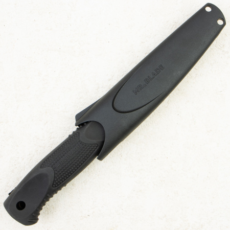 Нож Mr.Blade Bat, 8Cr14MoV, TPR Black, MB104