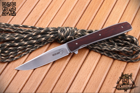 Нож Boker Plus Urban Trapper Cocobolo, VG-10 - купить в интернет-магазине Blademan