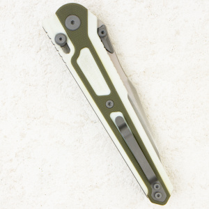 Нож Maxace Heron-K, Bohler K110, G10 White/Green Нож Maxace Heron-K, Bohler K110, G10 White/Green