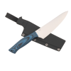 Нож OWL S160 F Мини-Шеф, N690 Black/Blue Cryo, G10, Kydex