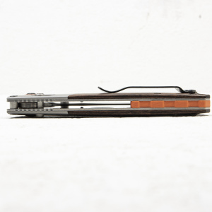 Нож Benchmade Mini Crooked River, 15085-2, CPM-S30V, Wood - складной туристические ножи из стали Нож Benchmade Mini Crooked River, 15085-2, CPM-S30V, Wood - складной туристические ножи из стали