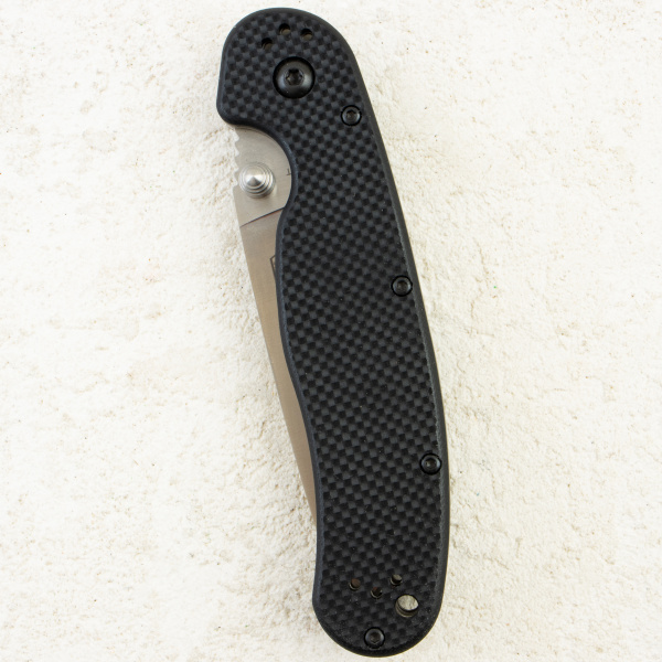 Нож Ontario Rat 1.5, Satin, MagnaCut, G10 Black Handle, 8880
