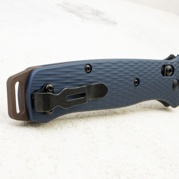 Нож Benchmade Bailout, M4, 6061-T6 Aluminum Blue, 537FE-02