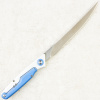 Нож CIVIVI Shawka, Satin, 14C28N, Aluminum Gray/Blue Handle, Nylon Sheath, C22029B-2 Нож CIVIVI Shawka, Satin, 14C28N, Aluminum Gray/Blue Handle, Nylon Sheath, C22029B-2