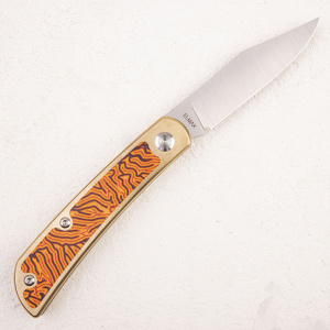Нож WKL Mockingbird, ELMAX, Bronze/Micarta Orange/Black Нож WKL Mockingbird, ELMAX, Bronze/Micarta Orange/Black