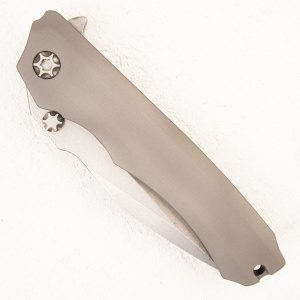 Нож Heretic Knives Wraith Gray Stonewash Standard - складной туристические ножи из стали Нож Heretic Knives Wraith Gray Stonewash Standard - складной туристические ножи из стали
