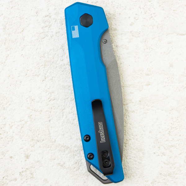 Нож Kershaw Launch Iridium, MagnaCut, Aluminum Blue Handle, 7038BLU