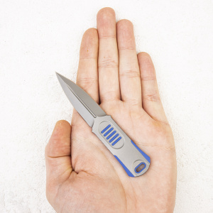 Нож WE Knife OSS Dagger, 20CV, G10 Blue, Kydex Black - складной туристические ножи из стали Нож WE Knife OSS Dagger, 20CV, G10 Blue, Kydex Black - складной туристические ножи из стали