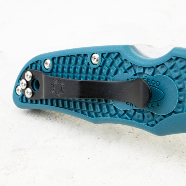 Нож Spyderco Endura 4, K390, FRN Blue, C10FPWK390