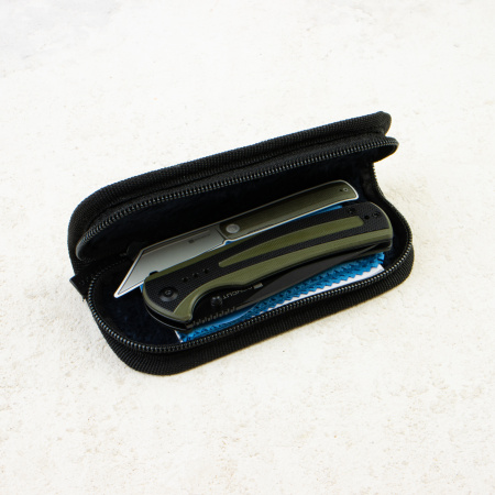 Нож SENCUT Regnator, Black, 9Cr18MoV, G10 Black/Green Handle, S24057-2 Нож SENCUT Regnator, Black, 9Cr18MoV, G10 Black/Green Handle, S24057-2