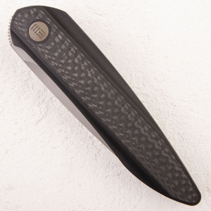 Нож WE Knife Black Void Opus, 20CV, 6AL4V Titanium/Carbon Fiber Black - складной туристические ножи из стали Нож WE Knife Black Void Opus, 20CV, 6AL4V Titanium/Carbon Fiber Black - складной туристические ножи из стали