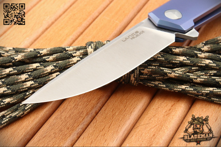Mr.Blade Lance, M390 Satin, Titanium Purple - купить в интернет-магазине Blademan