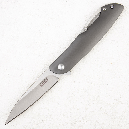 Нож CRKT Swindle, Satin, Stainless Steel