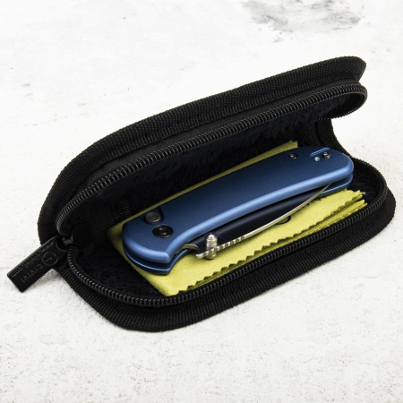 Нож CIVIVI Qubit Button Lock, 14C28N, Aluminum Blue, C22030E-3 Нож CIVIVI Qubit Button Lock, 14C28N, Aluminum Blue, C22030E-3