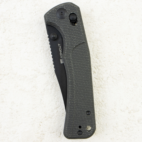 Нож Sencut Slybolt, Black, 9Cr18MoV, Micarta Dark Green Handle, S25001A-1