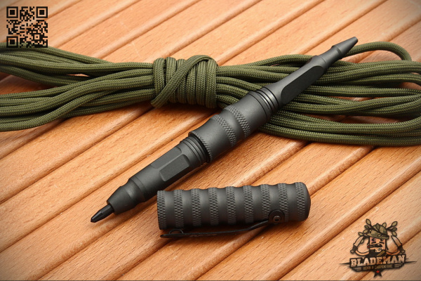 Тактическая ручка Smith & Wesson Tactical Pen, Glass Breaker, Gray - купить в интернет-магазине Blademan
