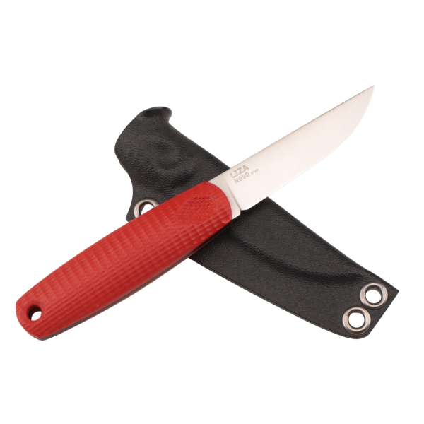 Нож OWL Baby Tyto, N690 Cryo, G10 Red Handle, Kydex