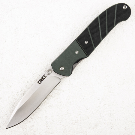 Нож CRKT Ignitor, 8Cr14MoV, Satin, G10 Black/Green, CR6850