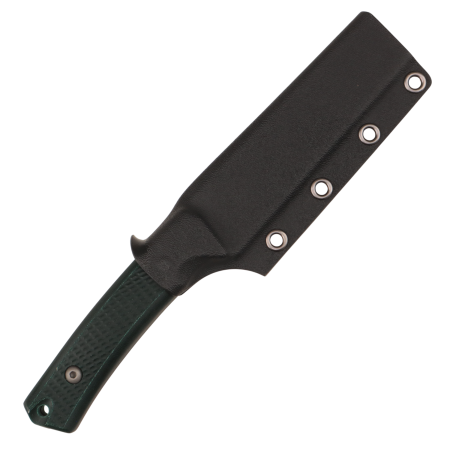 Нож OWL Barn S F, N690 Cryo, Micarta Emerald Handle, Kydex