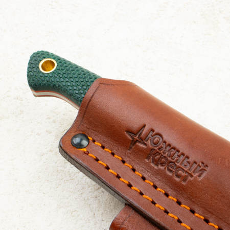 Нож Южный Крест Spllinter, VG-10, Micarta Изумруд, 240.0652.VG10