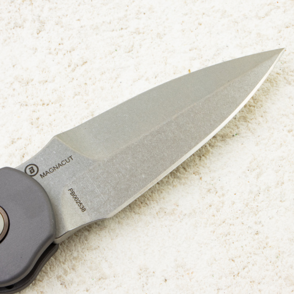 Нож Hogue Ballista II Auto, MagnaCut, Cocobolo/Aluminum Gray, 64233