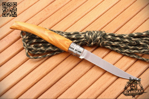 Нож филейный Opinel №10, Нержавеющая сталь, Оливковое дерево - складной туристические ножи из стали