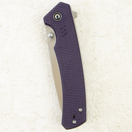 Нож CIVIVI Merit, Satin 14C28N, Canvas Micarta Purple Handle, C24012-3 Нож CIVIVI Merit, Satin 14C28N, Canvas Micarta Purple Handle, C24012-3