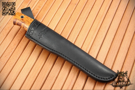 Южный Крест - Стерх, Карельская береза Янтарь, M390 - купить в интернет-магазине Blademan