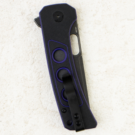Нож QSP Unicorn, Black Stonewashed 14C28N, G10 Black/Purple, QS156-B2 Нож QSP Unicorn, Black Stonewashed 14C28N, G10 Black/Purple, QS156-B2