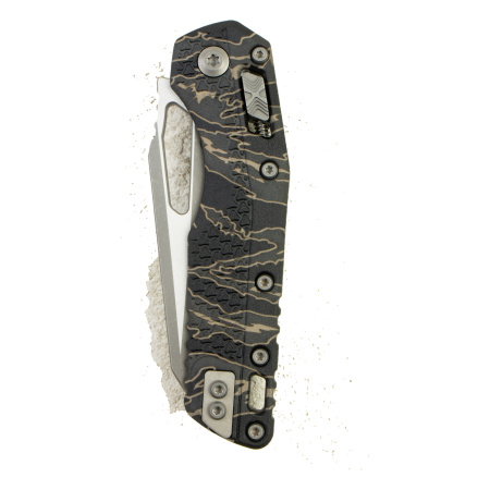 Нож Microtech MSI, Apocalyptic, M390, Polymer Tiger Stripe Camo, 210T-10 — фото 3