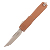 Нож Microtech Ultratech GEN IV, Stonewash, M390, Aluminum Brown Handle, 11214-10 BN