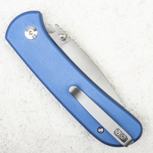 Нож CIVIVI Qubit Button Lock, 14C28N, Aluminum Blue, C22030E-3 Нож CIVIVI Qubit Button Lock, 14C28N, Aluminum Blue, C22030E-3