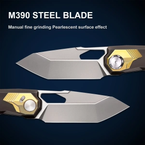 Нож Remette Peregrine Falcon, M390, Titanium Handle, RTT1-BX
