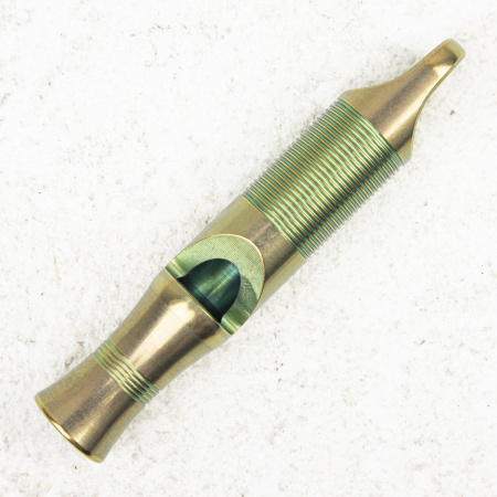 Свисток WE Knife Whistle A-05P, Titanium Green