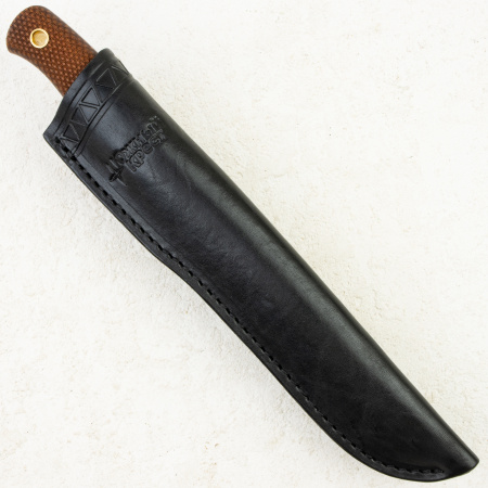 Нож Южный Крест Рыбацкий L, Elmax, Micarta Coyote, Насечка