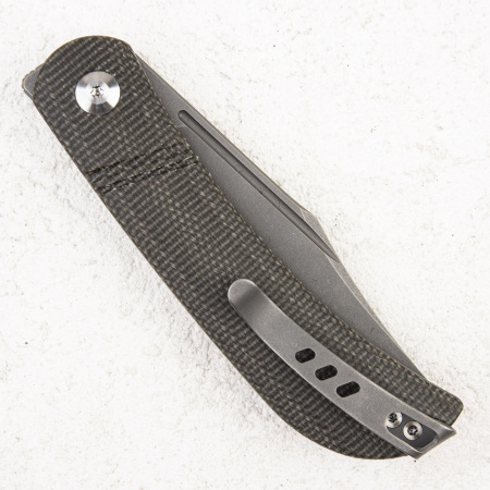 Нож CIVIVI Appalachian Drifter, S35VN Gray, Micarta Dark Green, C2015C