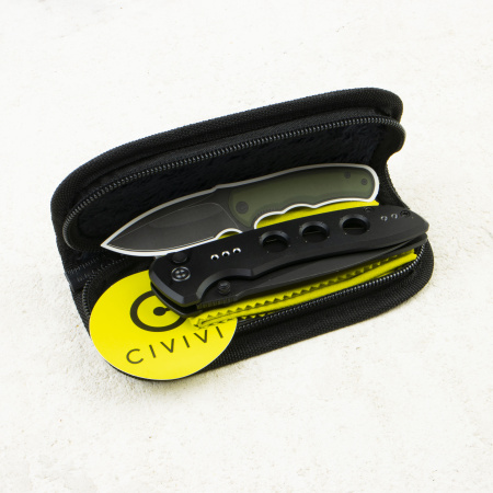 Нож CIVIVI Hyperpulse, Black Stonewashed, 14C28N, Aluminum Black Handle, C23087A-1 Нож CIVIVI Hyperpulse, Black Stonewashed, 14C28N, Aluminum Black Handle, C23087A-1