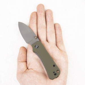 CIVIVI Baby Banter, Nitro-V Gray, G10 Green, C19068S-5 CIVIVI Baby Banter, Nitro-V Gray, G10 Green, C19068S-5