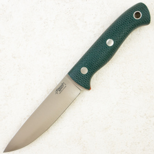 Нож Южный Крест Шершень L, VG-10, Convex, Micarta Emerald, Насечка