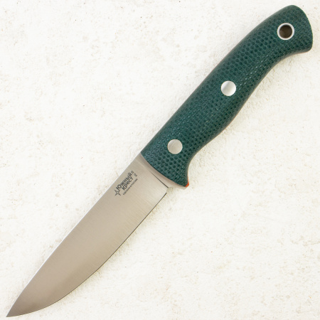 Нож Южный Крест Шершень L, VG-10, Convex, Micarta Emerald, Насечка