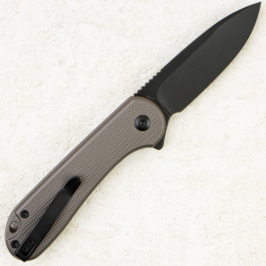 Нож CIVIVI Elementum II, Black Stonewashed Nitro-V, Gray  Aluminum Handle, C18062PD-1 Нож CIVIVI Elementum II, Black Stonewashed Nitro-V, Gray  Aluminum Handle, C18062PD-1