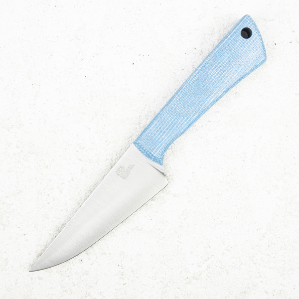 Нож OWL Pocket F, N690, Micarta Blue, Kydex - купить в интернет-магазине Blademan