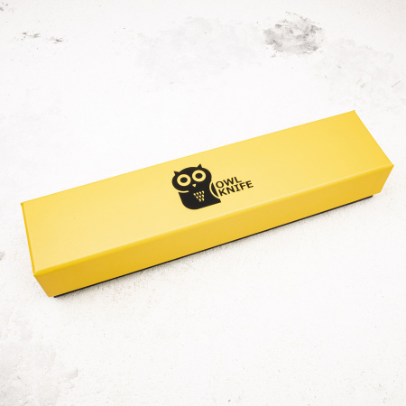 Нож OWL Tyto F, M390, G10 Yelow, Kydex Нож OWL Tyto F, M390, G10 Yelow, Kydex - купить в интернет-магазине Blademan