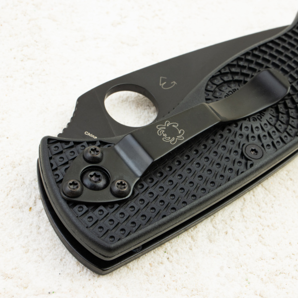 Нож Spyderco Tenacious, 8Cr13MoV, FRN Black, C122PBBK