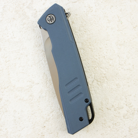 Нож Petrified Fish Loco, D2, Satin, G10 Blue Handle, PFB02BS Нож Petrified Fish Loco, D2, Satin, G10 Blue Handle, PFB02BS